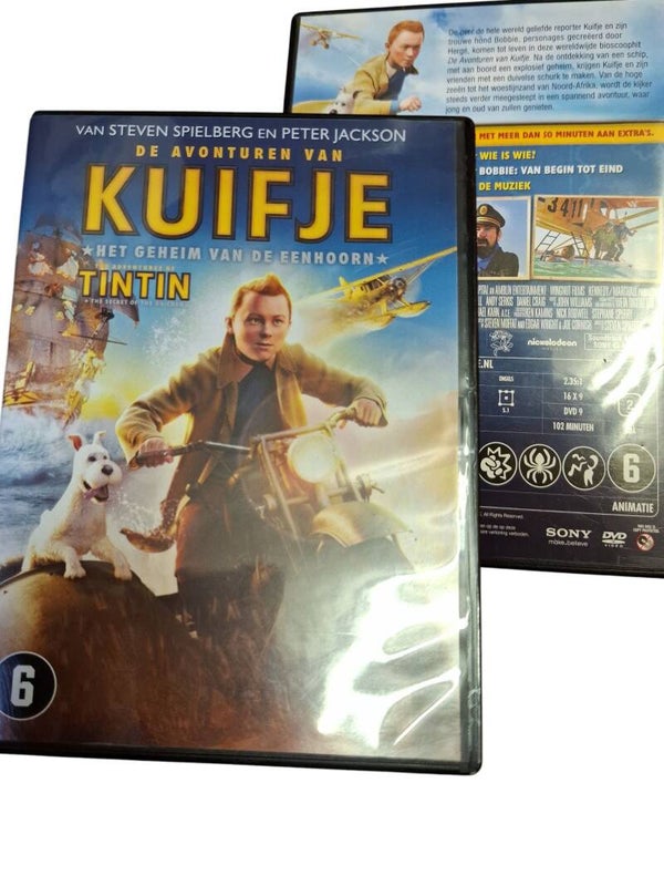 Kuifje dvd