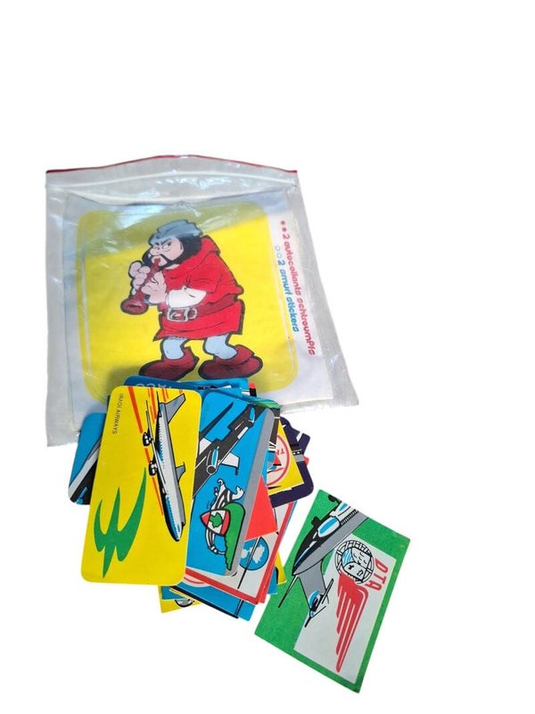 Vintage stickers