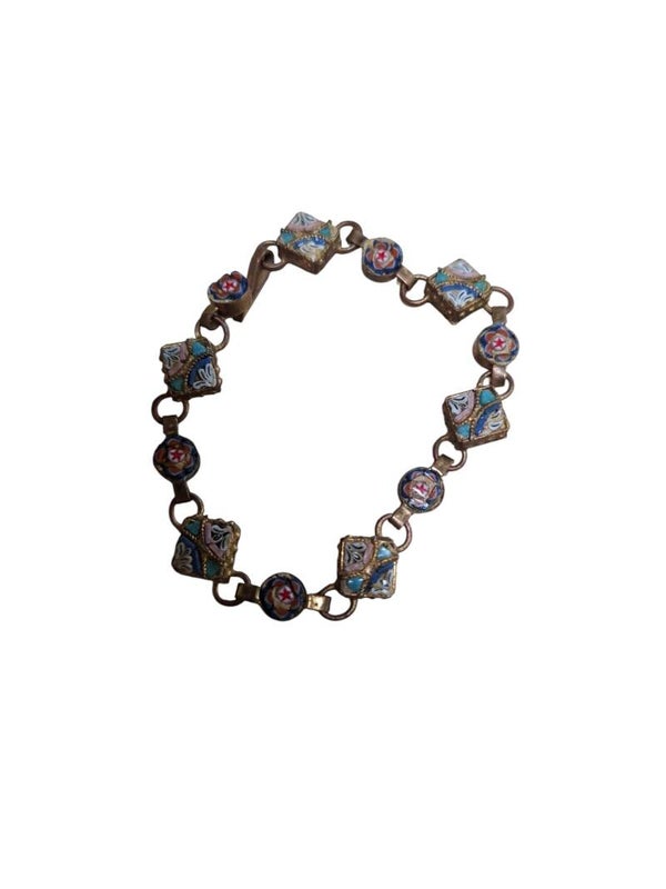 Dames Armband Rode steentjes