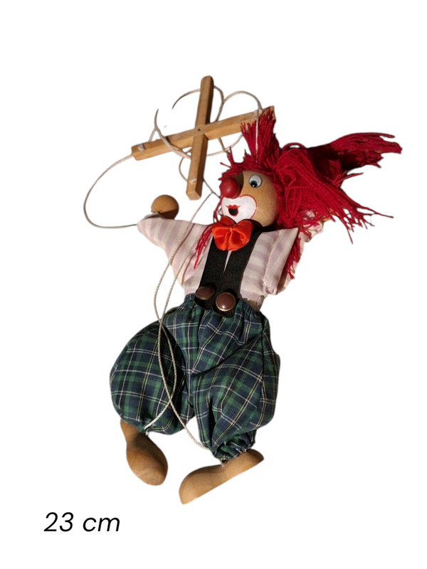 Marionet Vintage clown
