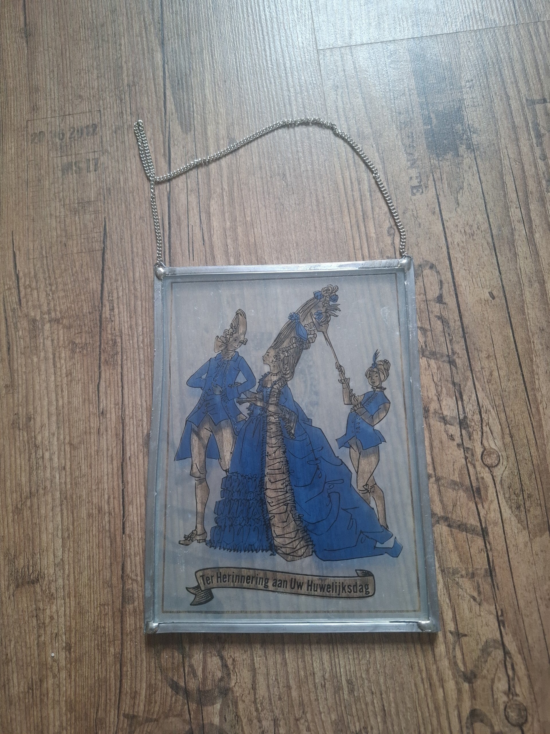 Tweedehands Raam decor Cadeau huwelijk