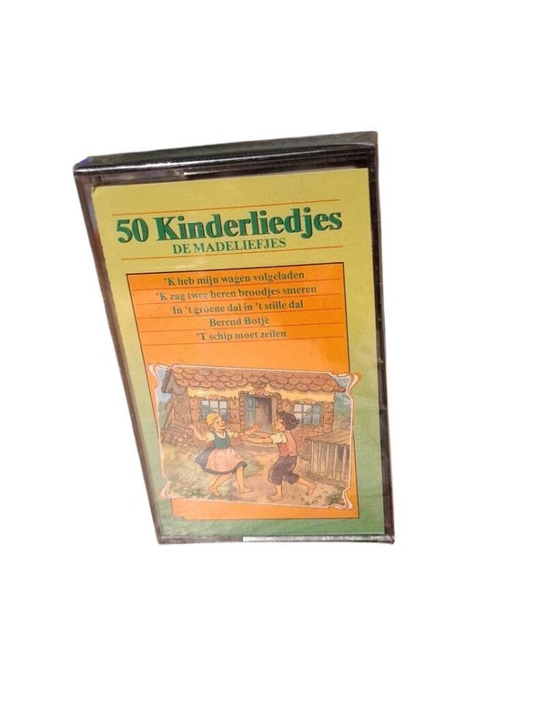 Cassette 50 kinderliedjes De madeliefjes