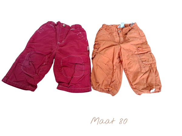 Baby jongens broeken maat 80  Bij restyle-it Jouw 2dehands Webwinkel