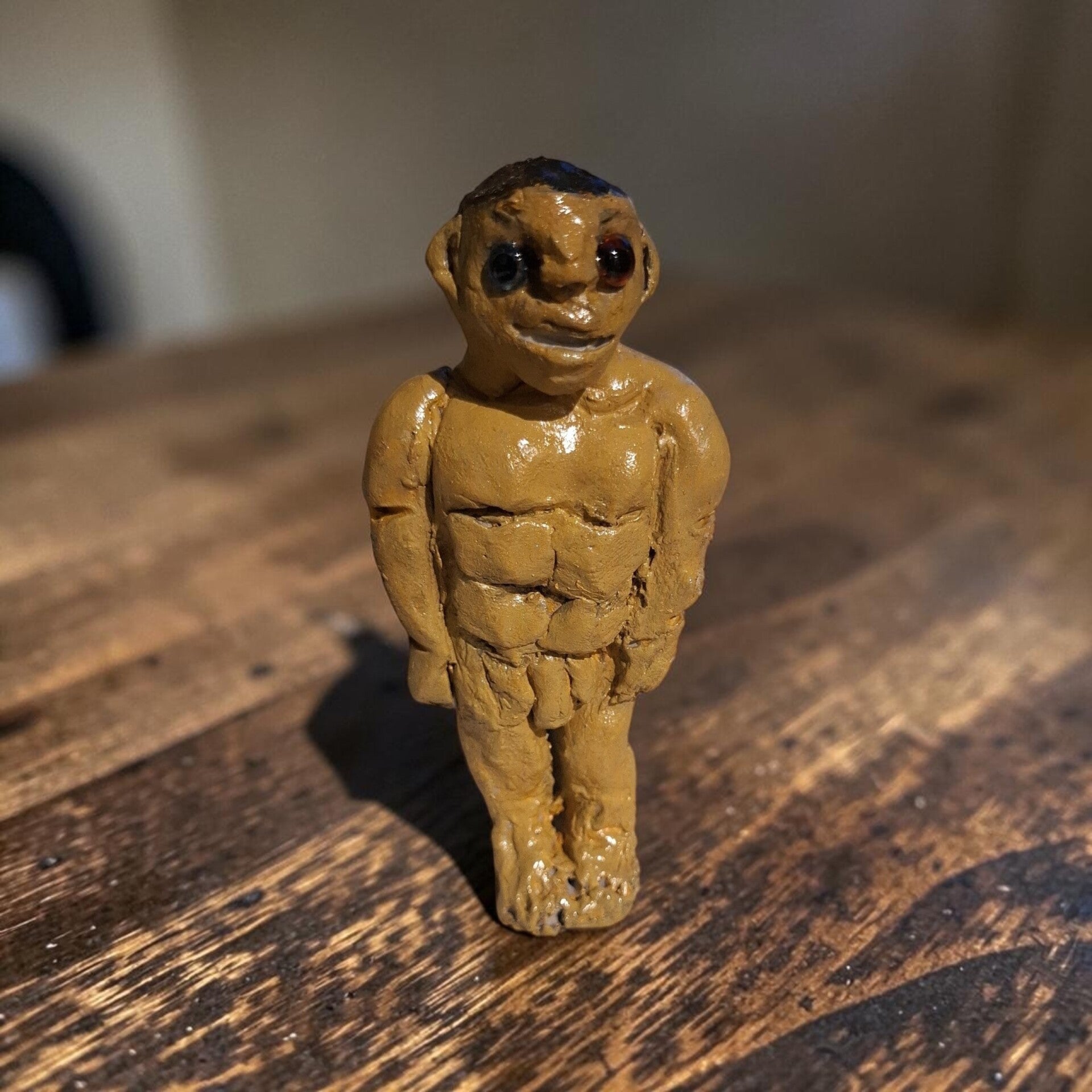 Handgemaakt met klei 13 cm