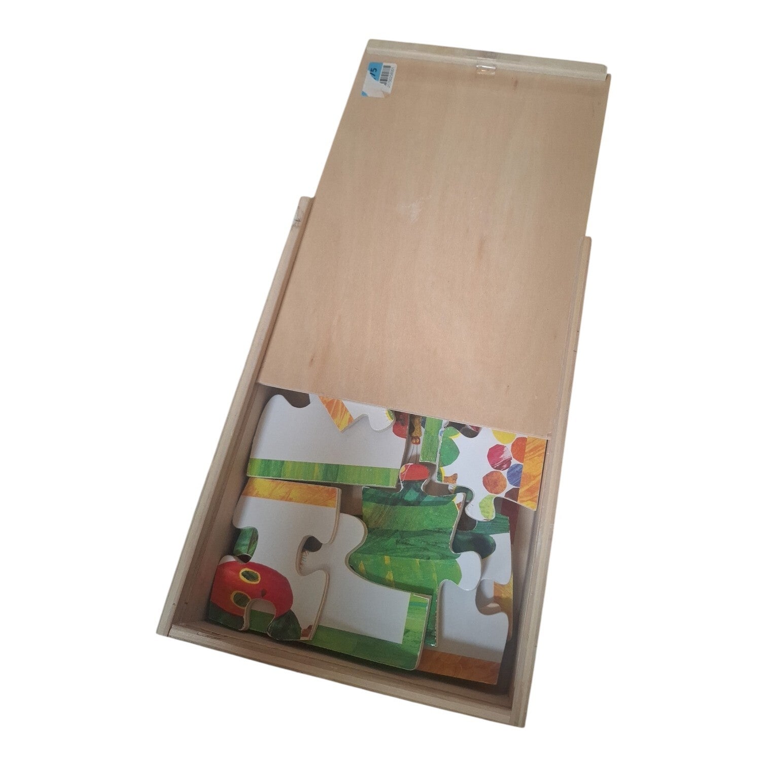 Rupsje nooit genoeg houten puzzel