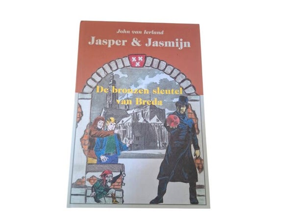 Kinderboek -Jasper & Jasmijn -De bronzen sleutel van breda