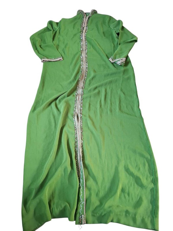 Tweedehands Kaftan met boduursels maat M