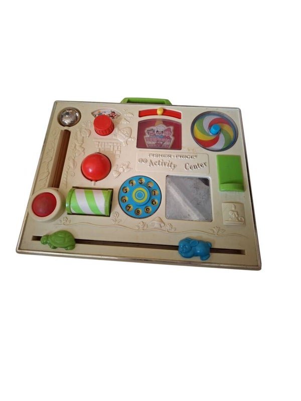 2dehands Baby activiteitbord Vintage speelgoed