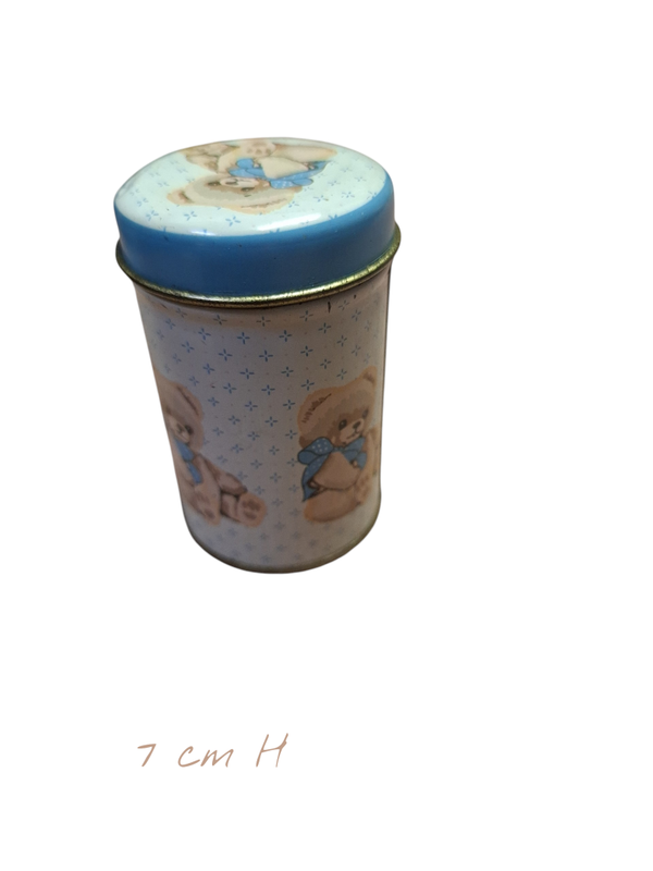 Oud vintage blikje