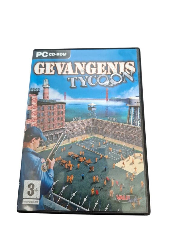 pc cd-rom Gevangenis tycoons