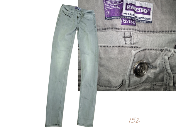 Meiden spijkerbroek maat 152