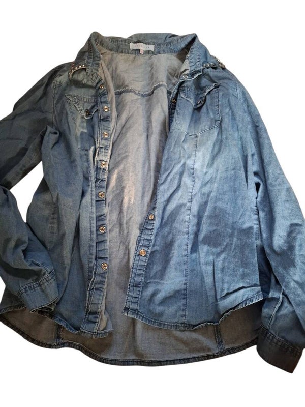 Lolaliza dames spijkerblouse 44 xl