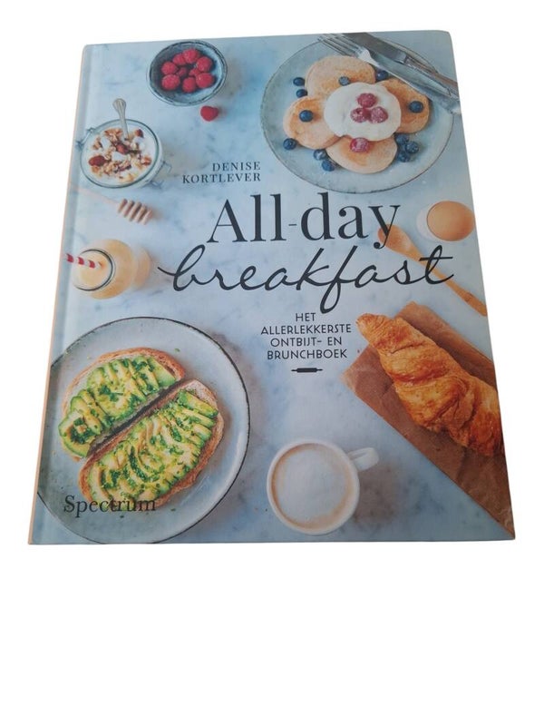 Kookboek- all day breakfast,denise kortlever