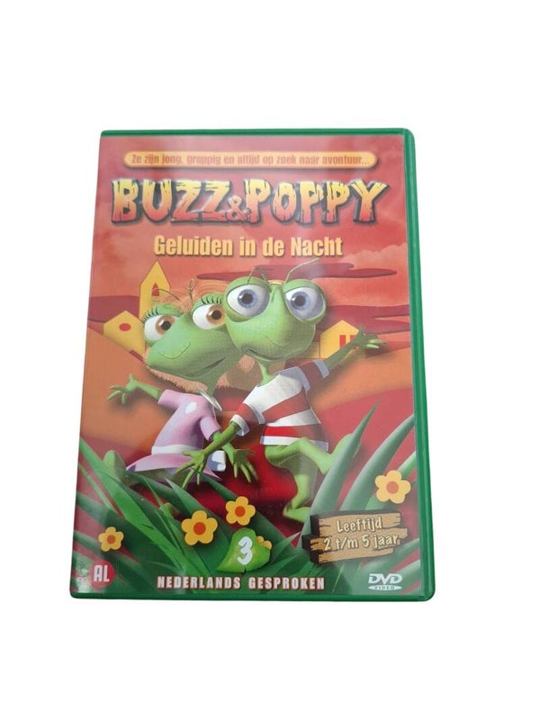 Dvd- Buzz & Poppy Geluiden in de nacht