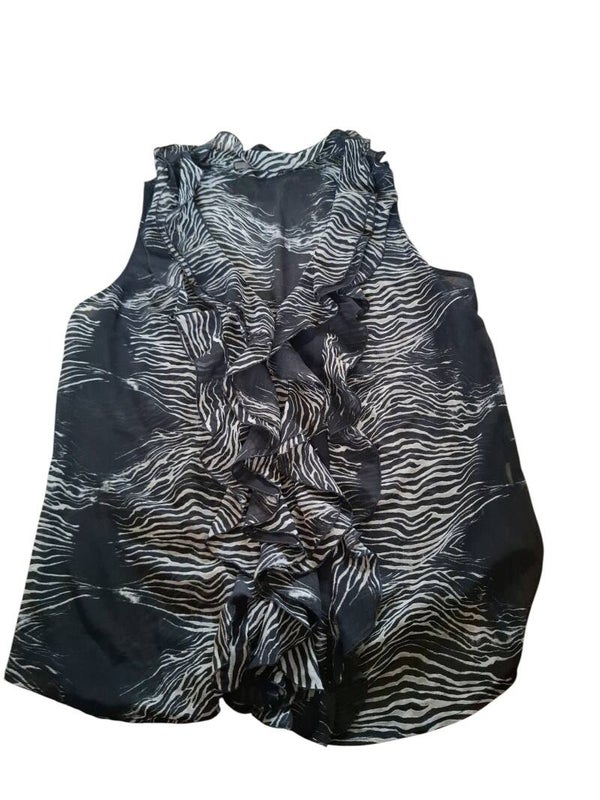 Dames Mouwloze top maat L h&m