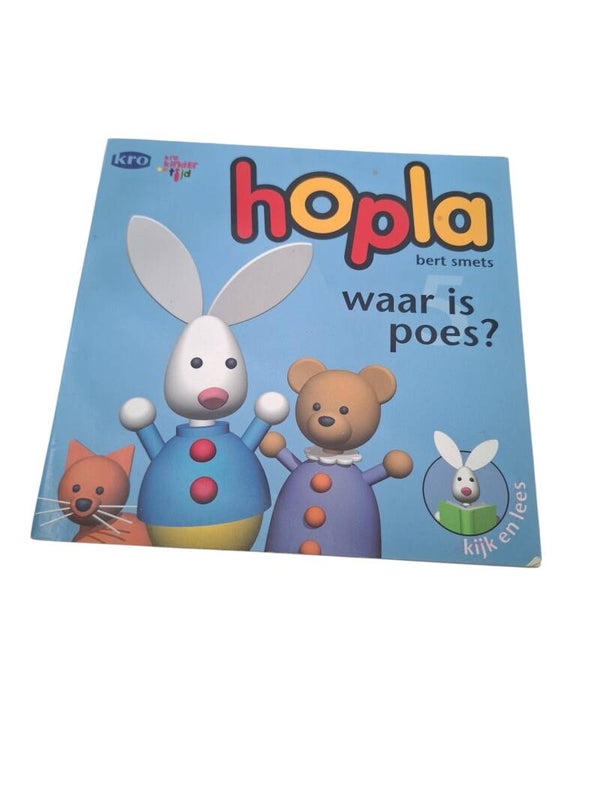 Kinderboek-Hopla -waar is de poes