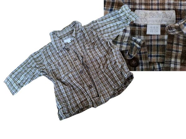 Jongens blouse maat 68  Bij restyle-it Jouw 2dehands Webwinkel