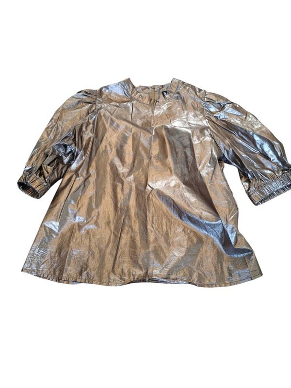Dames goudkleurige top maat l exsept
