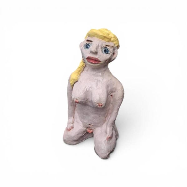 Handgemaakt beeldje Vrouw