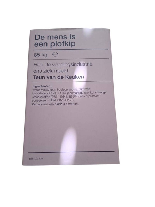 Leesboek De mens is een plofkip
