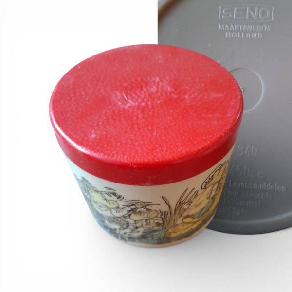 Vintage voorraad potjes 2stuks