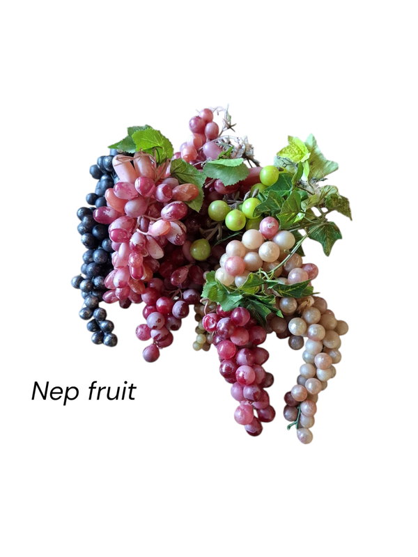 Nep fruit In druiven Druiventrossen