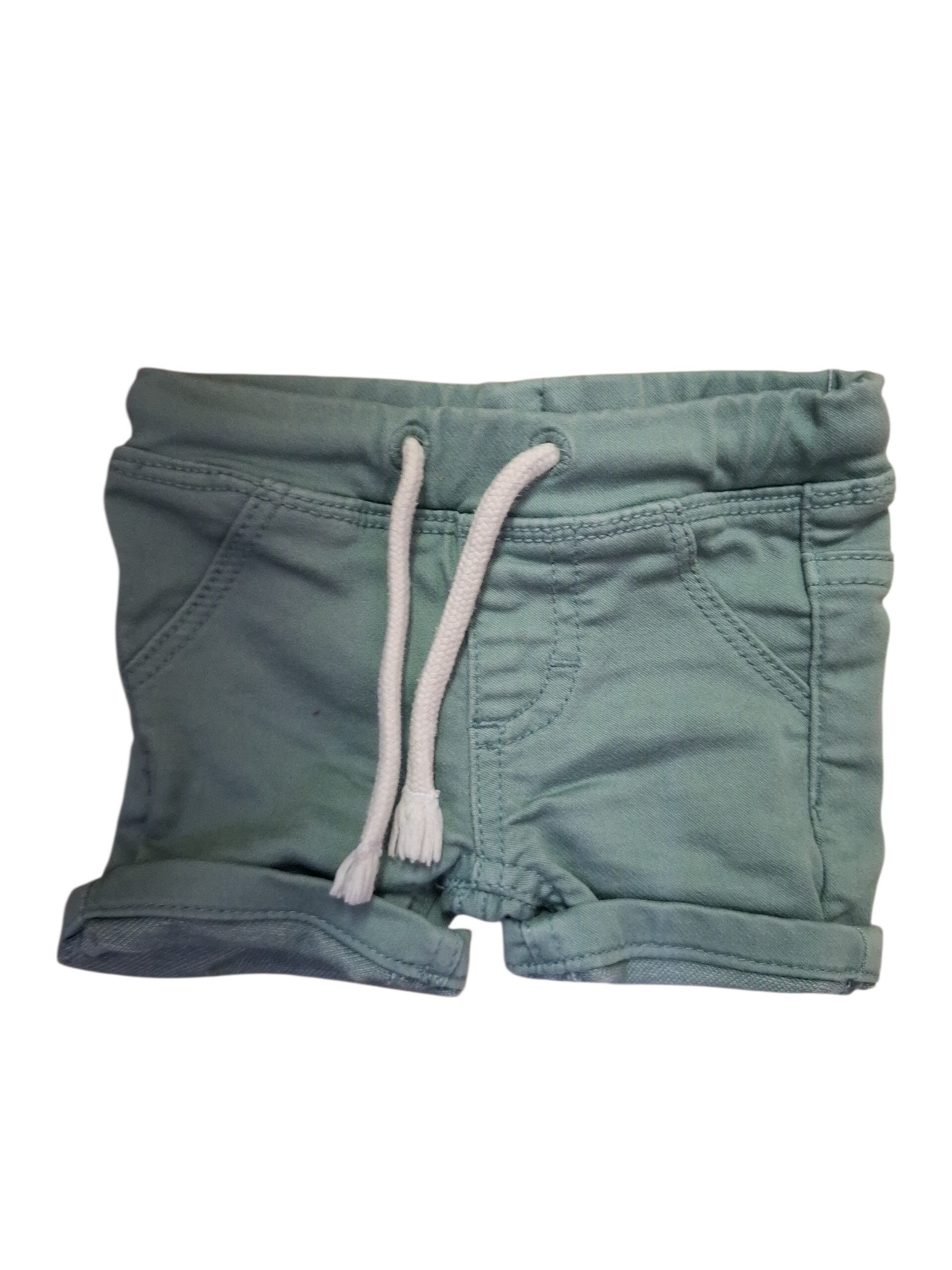 Meiden baby korte broek maat 56 noppies
