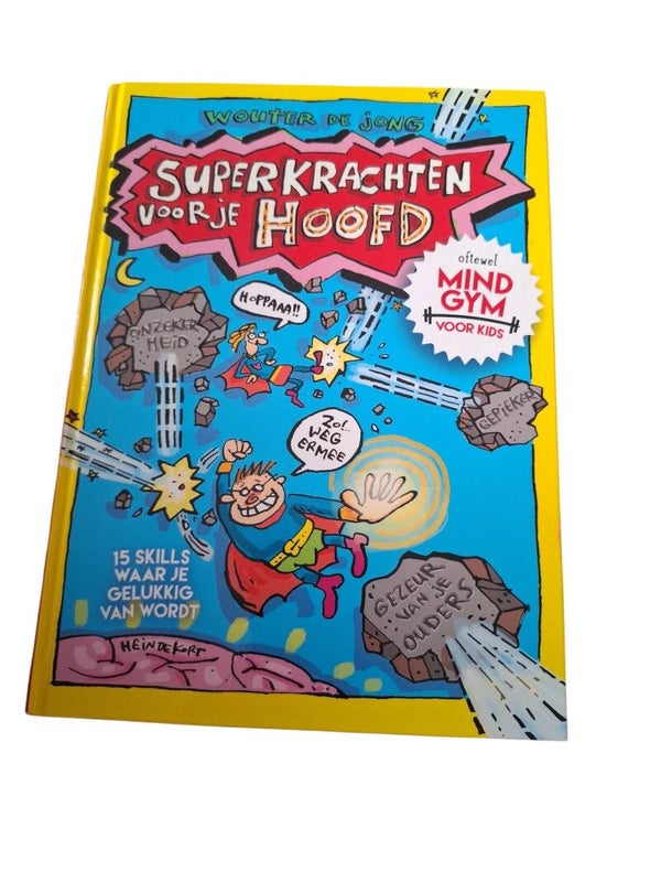 Kinderboek -wouter de jong - superkrachten in je hooft