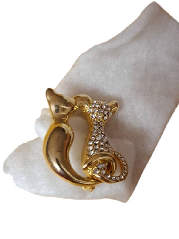 Vintage broche poezen