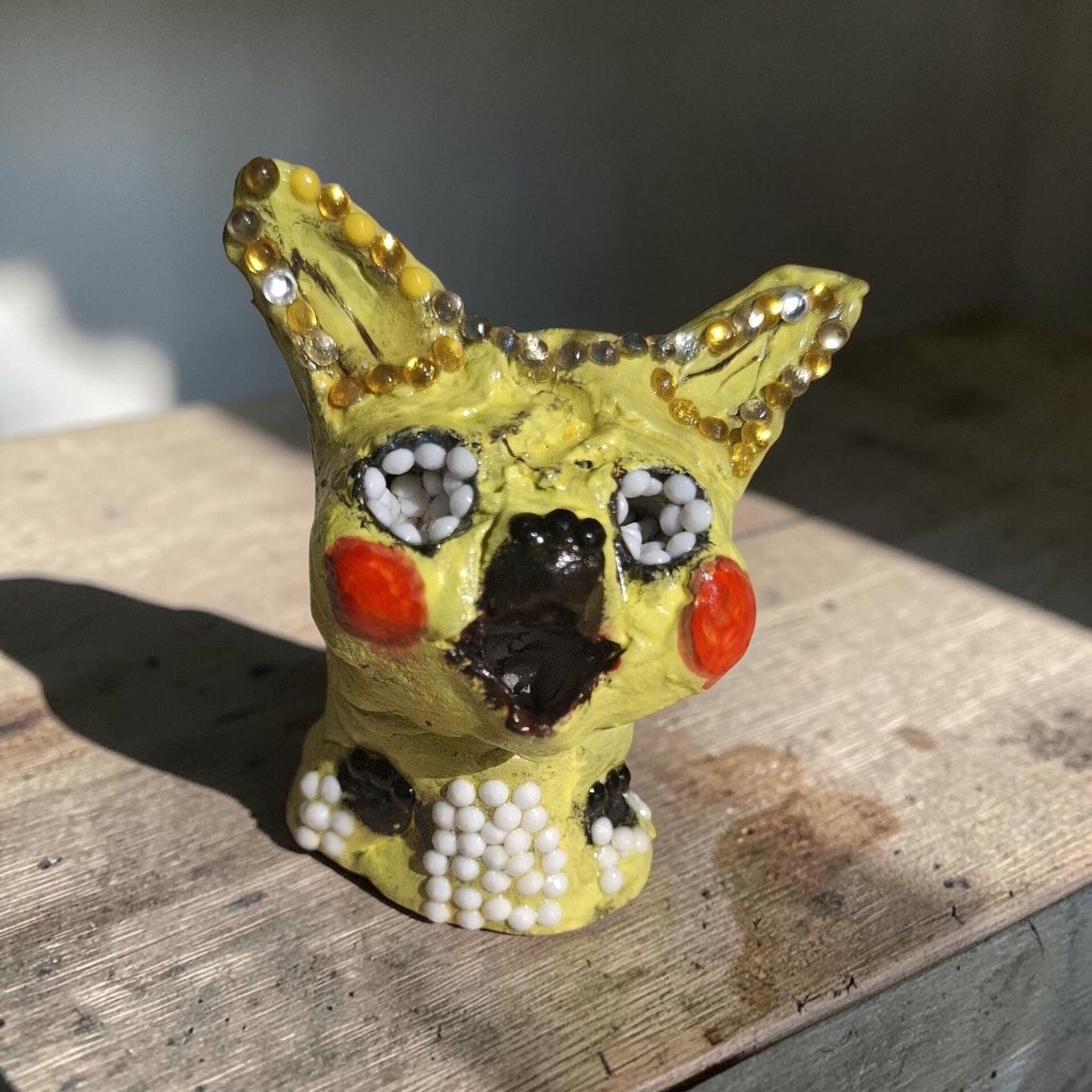 Handgemaakt met klei  pokemon Pikatju