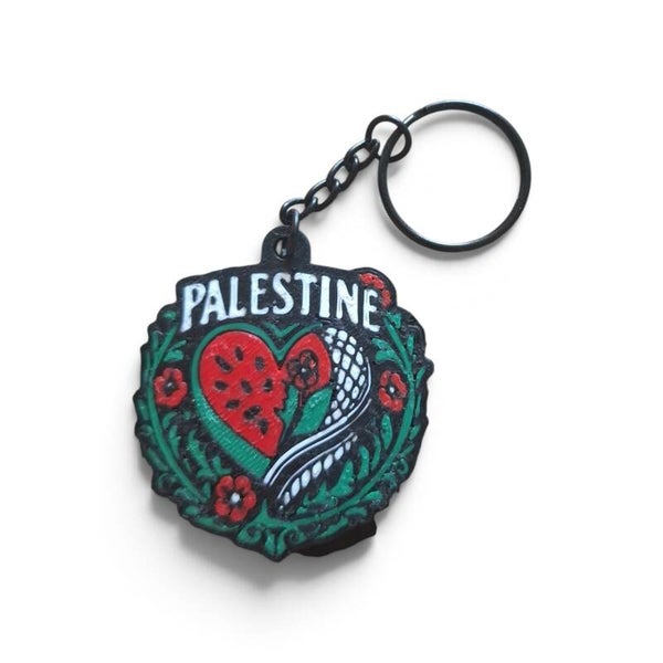 3D sleutelhanger palestine