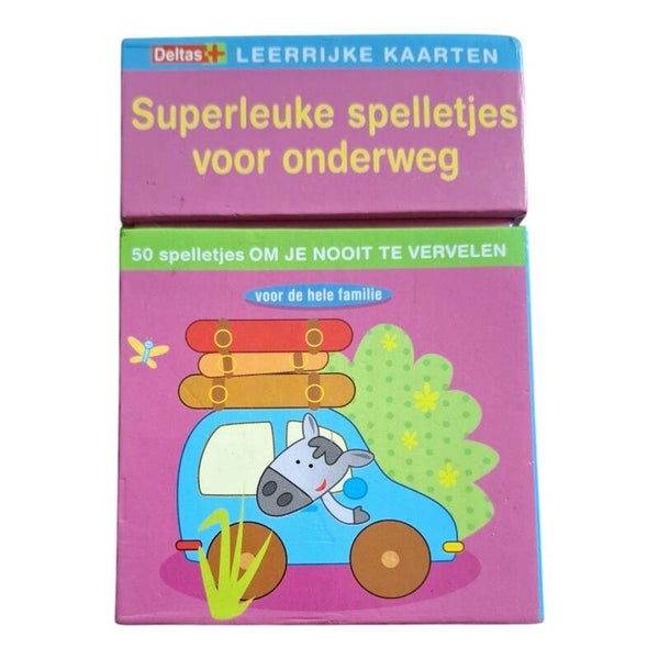Kaart spel voor onderweg
