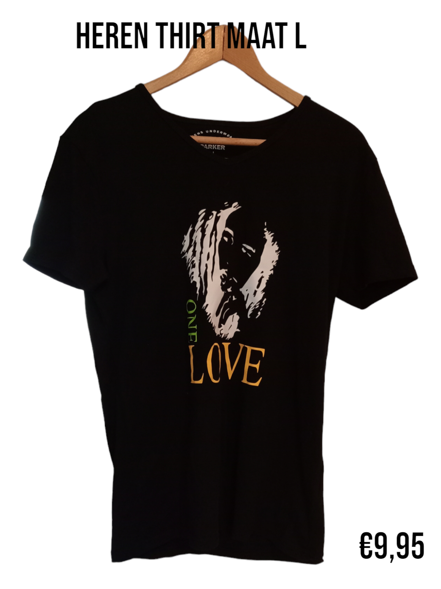 Heren T-shirt maat L