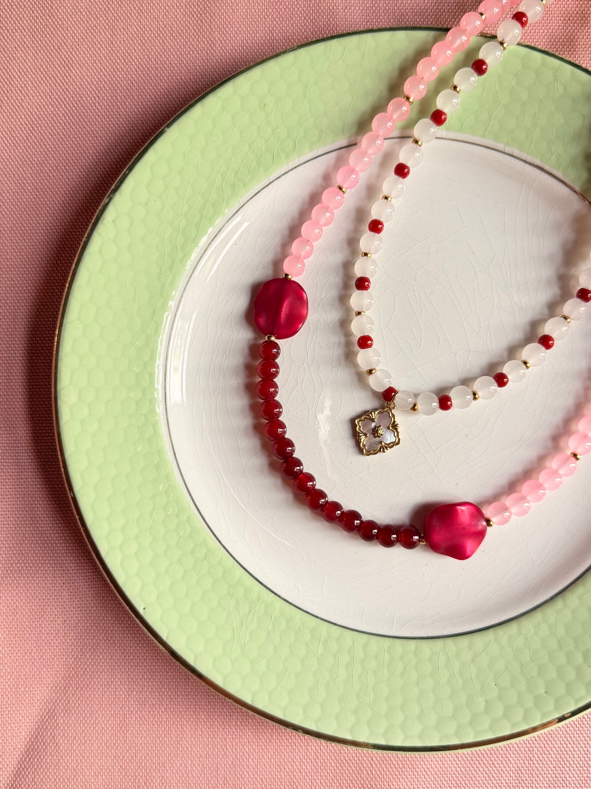 Ketting - Pink overload