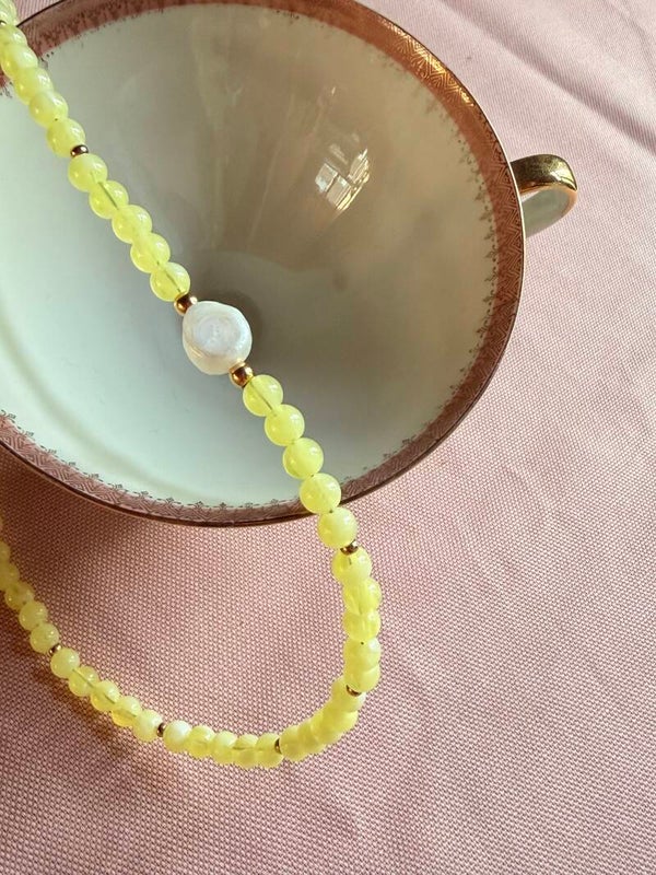 Ketting - Butter yellow