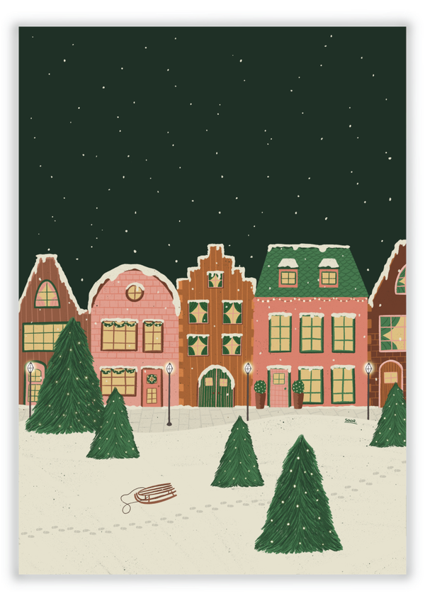 Kerstkaart B2B - Feels like home to me