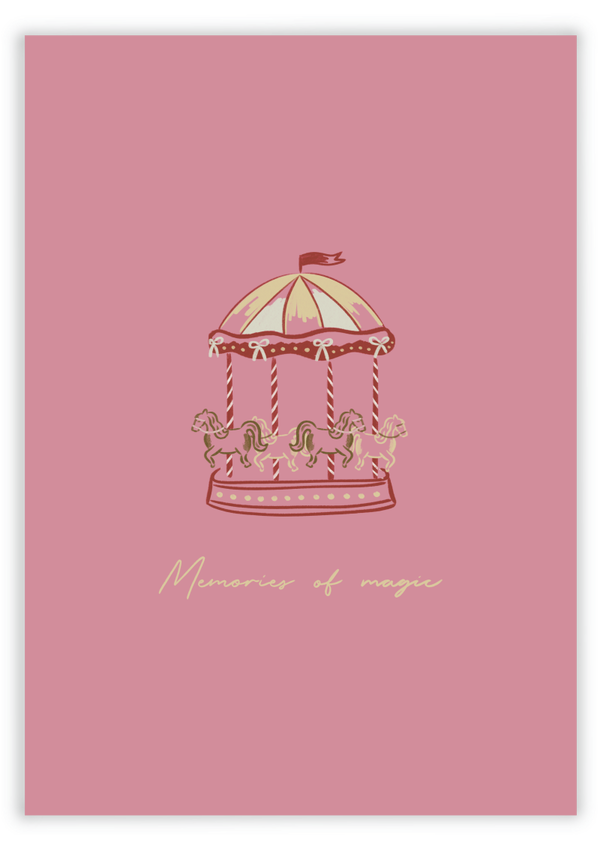 Kerstkaart B2B - memories of magic