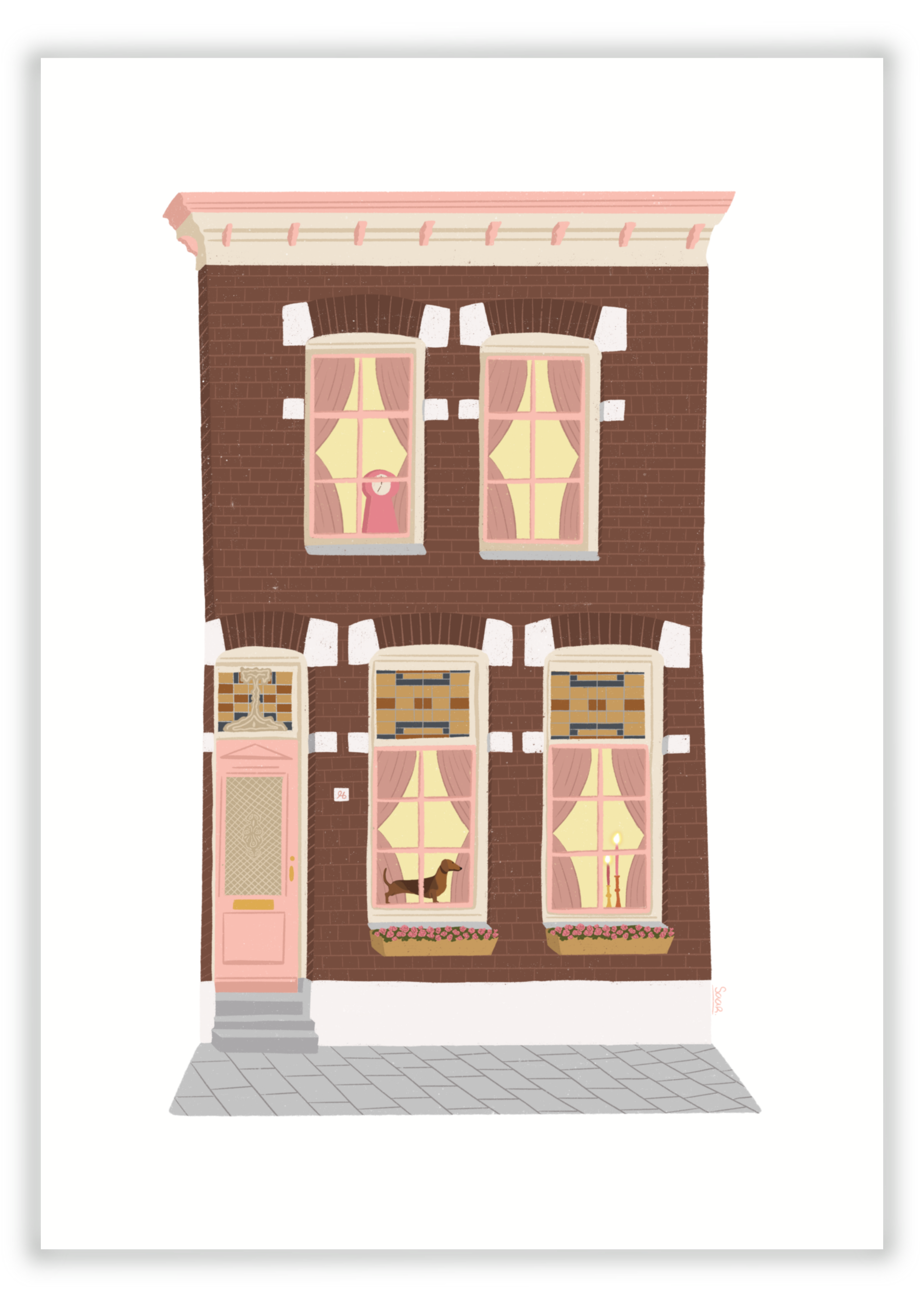 A6 Kaart - Huisje 1904