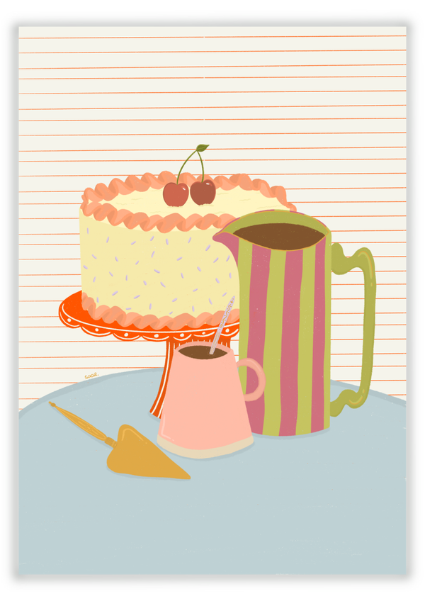 Kaart B2B - A piece of cake