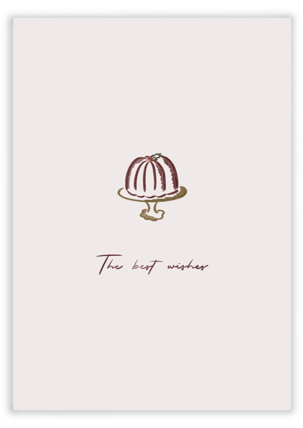 A6 Kerstkaart - The best wishes