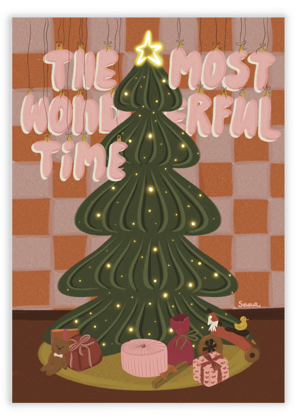 Kerstkaart B2B - The most wonderful time