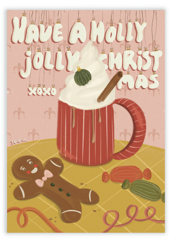 Kerstkaart B2B - Have a Holly jolly christmas