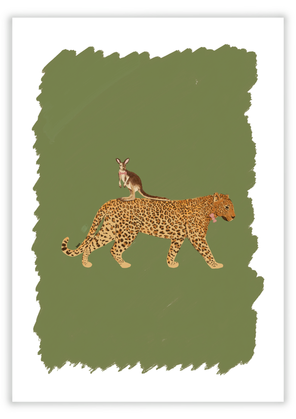 Kaart B2B - Panter & Kangaroo