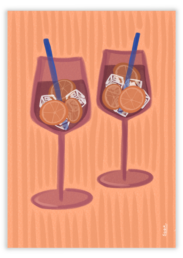 A6 Kaart - Cocktail o clock