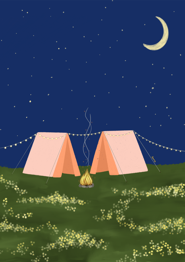 Poster A4 - Starry nights
