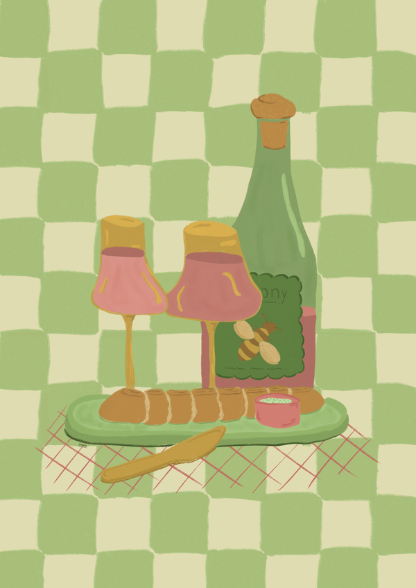 Poster A5 - High wine