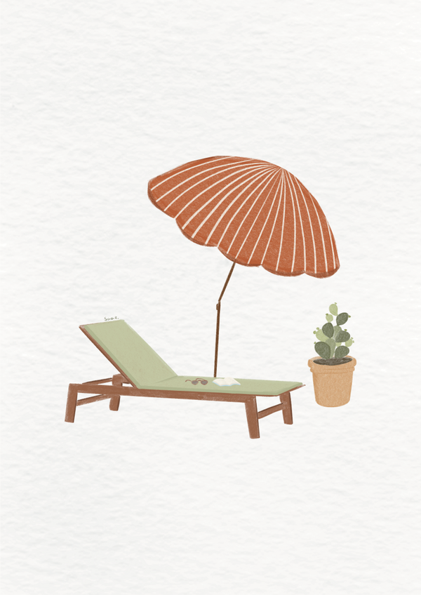 Poster A5 - Beach days