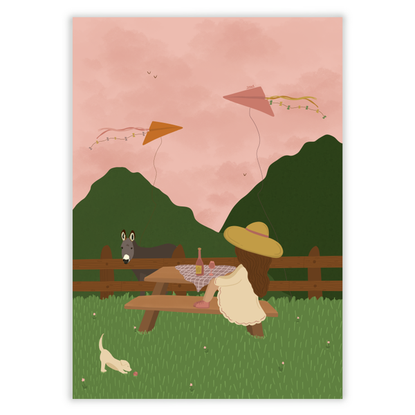 A6 Kaart - Picnic time