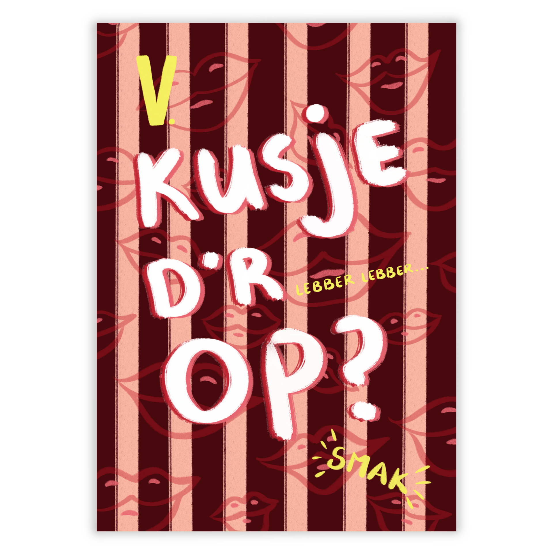 A6 Kaart - Kusje d’r op?