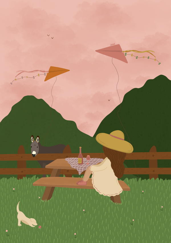 A4 Poster - Picnic time